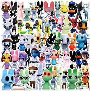 55PCS Animal Hospital Horror Stickers Decal DIY Luggage Phone Scraphbook Waterproof Sticker