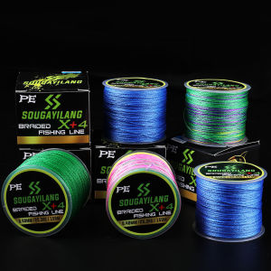 Malaysia 150M Fishing Line X+4 Strand PE Braided Fishing Line Multicolor / Blue /Green 0.10MM-0.40MM 12.3-55.8LB Line for Freshwater Saltwater Super Strong PE Fishing Wire.
