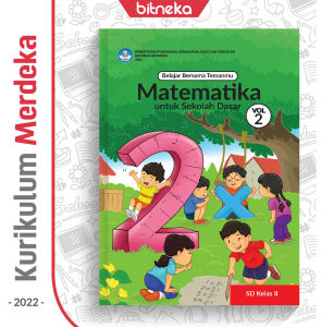 Buku Belajar Bersama Temanmu : Matematika SD/MI Kelas 2 vol 2 Kurikulum Merdeka Kurmer