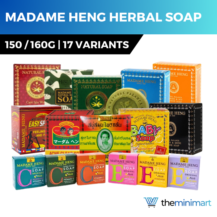 Savon Artisanal Madame Heng - Plantes Naturelles De Thaïlande Pour Le Corps, Visage Et Cheveux