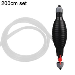 NOBLELYN Universal Hand Fuel Pump Manual Operation Liquid Transfer Manual Fuel Pump Fuel Saver Fuel Transfer Pump Car Fuel Tank