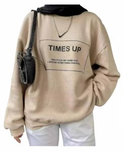 Sweater Basic Wanita TIMES UP Size M-L-XL-XXL