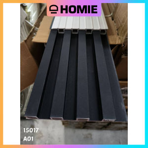 [HOMIE] Fluted panel WPC Fluted Wall Panel PVC Wall Panel 2.9 meter Wood Strip Slat wall decoration shiplap