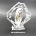 Pelindung Koin Coin Holder Bingkai Koin Slab Pccb Ngc Pcgs Custom 14-40 Mm 360°. 