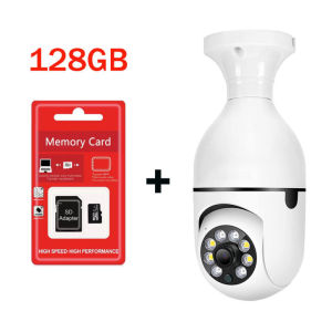 CAM720 Dual Lens Bulb CCTV Camera CCTV camera for house 5G CCTV Camera 8MP Bulb Camera cctv wireless connect phone cctv camera connect cellphone Indoor and outdoor waterproof night vision surveillance camera