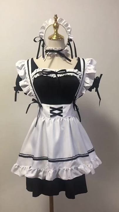 Xianyi Nhật Bản Lolita Trang Phục Hầu Gái Halloween cosplay Quần Áo ...