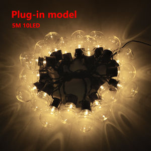 Solar String light LED bulbs waterproof outdoor light G40 bulb Patio outdoor fairy lights party garden wedding Decoration