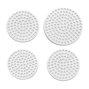 Metal Steel Coffee Screen Coffee Making Puck Screen Reusable Metal Mesh Screen Portafilter Enduring