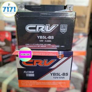 BÌNH ẮC QUY KHÔ CRV XE MÁY Wave S/RS/ AB 110/EX- YB5L - BÌNH LÙN