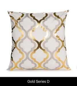 Sarung bantal sofa bludru sarung bantal kursi tamu vintage / Gold Series Pillow Cushion Cover 45x45cm resleting mewah elegant
