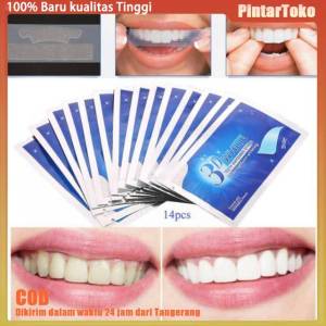 3D White Whitening Strip Pemutih Gigi Teeth Dental/Hygiene Teeth 3D Whiten Tools Teeth Whitening