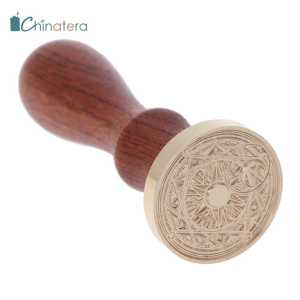 [Chinatera] Card Captor Sakura Sun Moon Magic Array Retro Wax Seal Stamp Vintage Antique Fire Paint Sealing Wax Stamp Replace Head DIY Scrapbooking Wedding Invitation Envelope Decorative