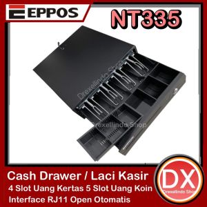 Cash Drawer / Laci Kasir EPPOS NT335 RJ11 buka otomatis