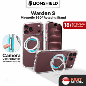 (SG) LionShield iPhone 18 Pro Max/18 Pro/17 Pro Max/17 Pro/17/17 Air/16/15/14/13/12 Magnetic Warden S Phone Case Casing Cover