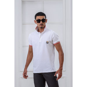 VIORNO Regular Fit Polo T Shirt Men Collar | Baju T Shirt Lelaki - 100% Cotton