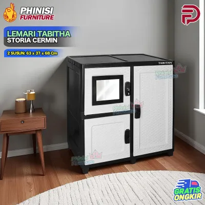 Lemari Pakaian Plastik Tabitha Storia Lemari Baju Lemari TV Rak TV Meja TV Lemari Kaca