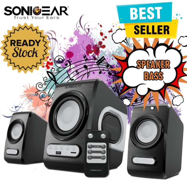 Sonic Gear Speaker Quatro V Speakers Komputer Laptop Notebook