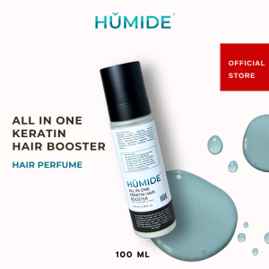 HUMIDE Keratin Hair Booster 100ml for Damaged Hair Colored Frizzy Dry - Hair Care All in One Keratin Hair Booster Hair Perfume Spray