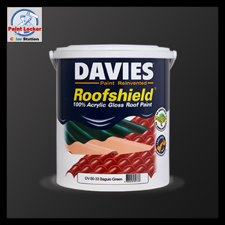 Davies Roofshield Premium Roof Paint Gloss Finish 16 Liters Lazada PH
