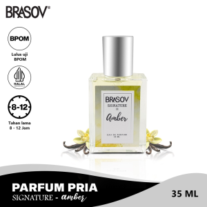 BRASOV Parfum Male 35 ML Eau De Parfume Signature Parfum Spray Halal BPOM