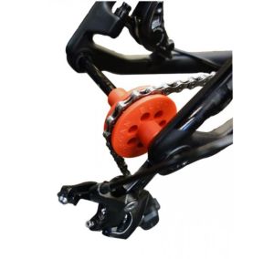 Morgan Blue Chain Keeper Thru Axle | Maintain Pressure on Rear Derailleur for Perfect Cleaning & Safe Transport of Expensive Bicycle