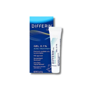 Differin Acne Gel 0.1% | Fights Breakouts& Soothes Skin-15g