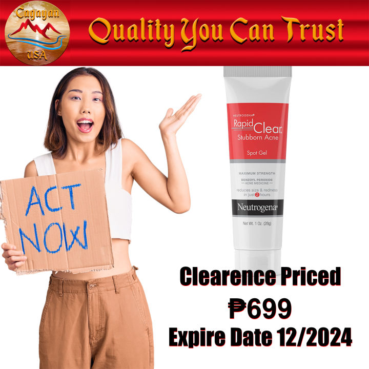 Neutrogena Rapid Clear Stubborn Acne Spot Treatment Gel with Maximum