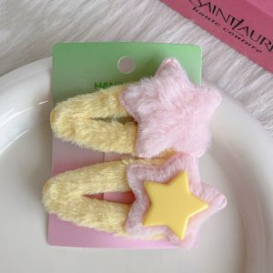 Murah Banget - Jepit Rambut Bulu Korea Style / Lembut & Ringan