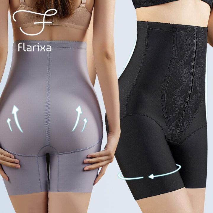 Flarixa Women High Waist Body Shaper Pant Waist Trainer Butt Lifter  Slimming Underwear Seamless Flat Belly Panties Tummy Boxers Lazada PH