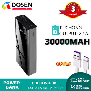 DOSEN 10000mah 80000mah power bank 50000mah original 2.1A 4USB 3 Output 20000 mAh Power Bank Power Bank with  portable power station