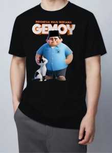 KAOS DISTRO KAOS FASHION KAOS MURAH KAOS GEMOY BAWAK KUCING BERDIRI VIRAL