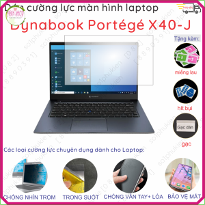 Dán màn hình cường lực laptop Dynabook Portégé X40-J nano dẻo siêu mỏng trong suốt nhám bảo vệ mắt chống nhìn trộm