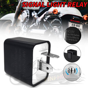 Pinph LED Signal Light Flasher Relay Adjustable For Motorcycle Universal