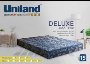 KASUR BUSA UNILAND DELUXE UK. 200 CM X 180 CM TEBAL 20 CM GARANSI 15 TAHUN