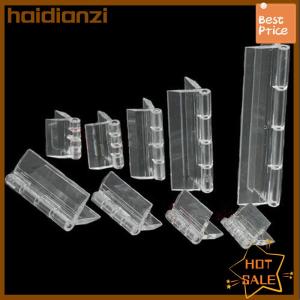 haidianzi 10 chiếc bản lề gấp Acrylic trong suốt bền bản lề plexiglass trong suốt 5 kích cỡ