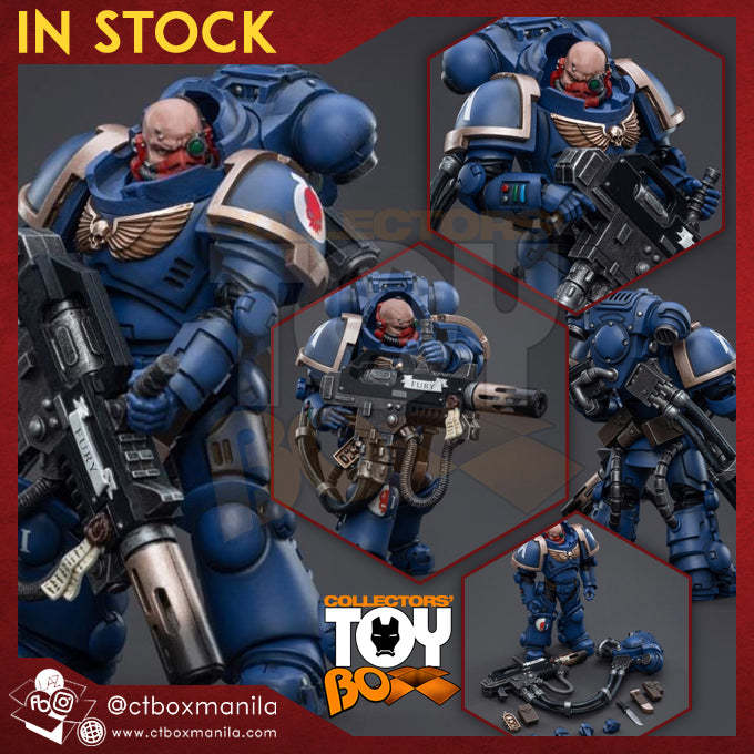 Action Figure JOYTOY 1/18 Warhammer 40k Ultramarines Primaris Eradicator, 12,5 Cm, Collezione