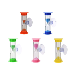 Children Toys-Gift Tooth Brushing Shower Timer Home Countertop Decors Watch Colorful Sandglass Timer Ornament Kids Gift