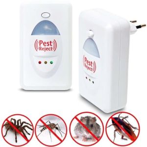 Máy Đuổi Côn Trùng Pest Reject – Sóng Siêu Âm Đuổi Chuột Gián Muỗi Ruồi Kiến – An Toàn Cho Bé