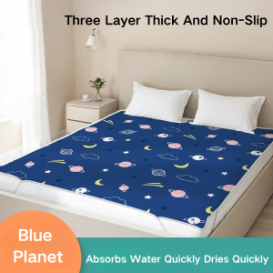 COZY Waterproof Bed Protector Two Colors Quilted Mattress Cover Single/Double/Queen/King Size