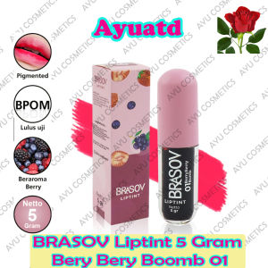 BRASOV Liptint / Pewarna Bibir 5 Gram Pigmented BPOM