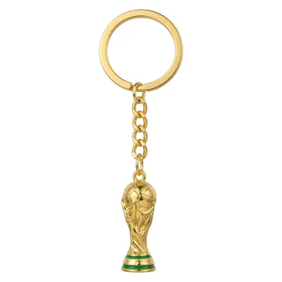 2026 World Cup Keychain - Football Trophy Fan Gift Football World Cup Corkscrew Trophy Keychain Fans Pub World Cup Football match trophy model
