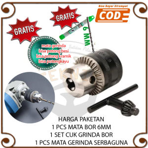 Mata Gerinda Keramik Pemotong Ubin Marmer Besi Multifungsi Serbaguna + Chuck Bor Gerinda