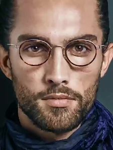 Denmark Brand Air Titanium Screwless Glasses Frame Men Retro Round Ultralight Eyeglasses Women Morten Handmade With Ring Eyewear
