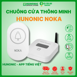 Chuông Cửa Thông Minh HUNONIC NOKA – An ninh tối ưu – Bảo mật tuyệt đối