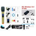 MICROPHONE WIRELESS YF-001 Profesional Wireless Microphone Nirkabel Mic Tanpa Kabel YF001. 
