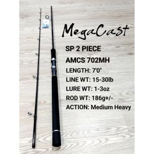 ⭐ ASUKA MEGACAST SUPER SENSITIVE SPINNING FISHING ROD