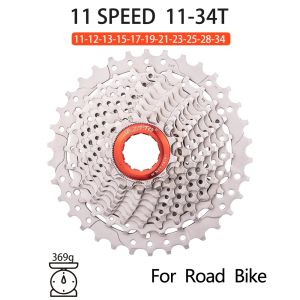 ZTTO Road Bike Freewheel 8/9/10/11/12 Speed MTB Cassette Cogs 23/25/28/30/32/34/36T Bicycle Sprocket variable speed gear