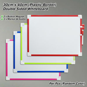 VC Art Portable Magnetic Whiteboard Kids Stationery Papan Tulis - Free Marker & Magnet