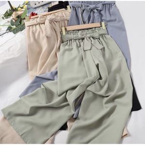 Viona Kulot Pants | Moola Kulot Wanita Crepe Pant