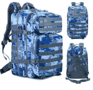 45L Molle Backpack Large Capacity Travel Waterproof Rucksack Tourist Bagpack Camping Trekking Bag